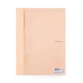 A4 PVC-Ordner mit Tasche PASTELIN Apricot